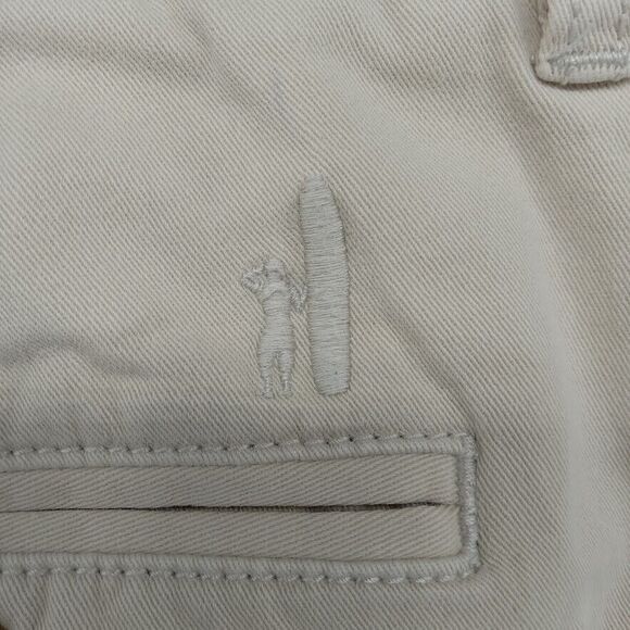 Johnnie-O Pants Mens 34x34 Light Khaki West Coast‎ Prep Chinos 5 Pocket Preppy - Picture 7 of 9